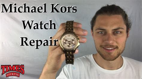 michael kors watch repair